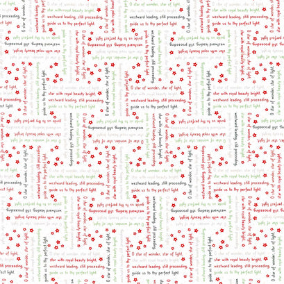 Starberry - Woven Song Off White Yardage