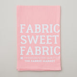 Missouri Star Fabric Sweet Fabric Hot Pink Canvas Tea Towel Primary Image