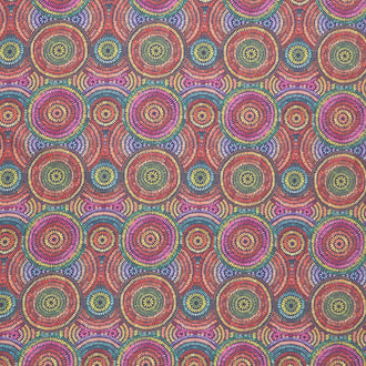 Floribunda - Groove Thang Midnight Yardage