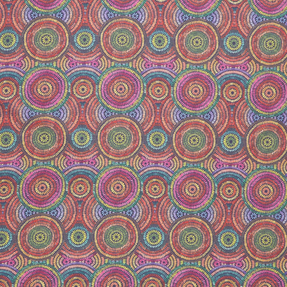 Floribunda - Groove Thang Midnight Yardage
