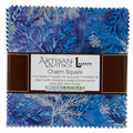 Artisan Batiks - Northwoods 7 Winter Metallic Charm Pack