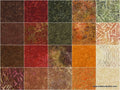 Tonga Treats Batiks - Autumn 2.5" Strips