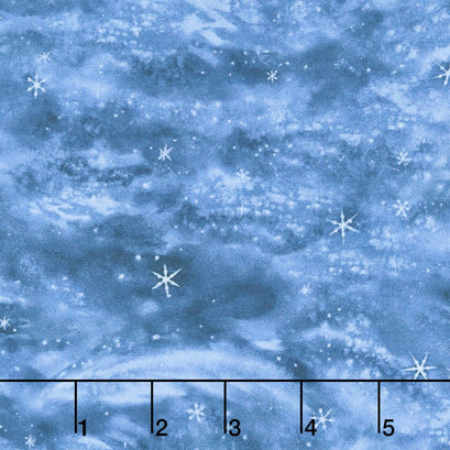 Winter's Majesty - Snow Drift Texture Winter Yardage