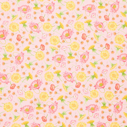 Spring Dreams - Spring Pickings Pink Yardage