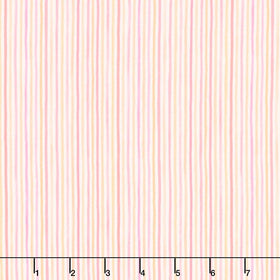Seascape - Seersucker Stripe Peach Pink Yardage Primary Image