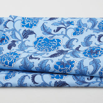 Ming Musings - Ming Elegance Blue 2 Yard Cut