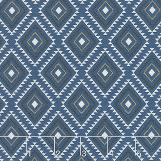 High Adventure 2 - Aztec Blue Yardage