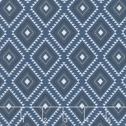 High Adventure 2 - Aztec Blue Yardage