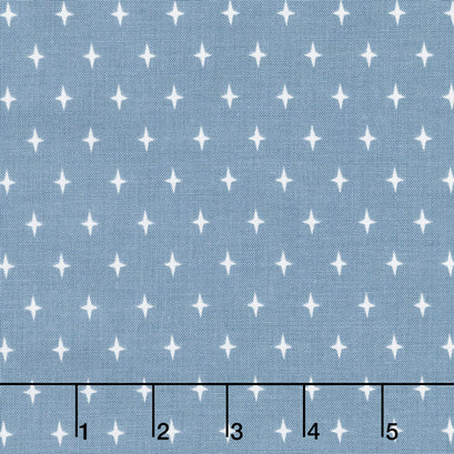Lancelot - Stars Dark Blue Yardage