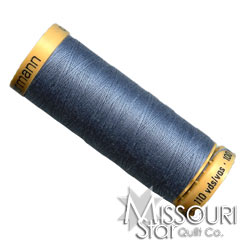 Gutermann 50 WT Cotton Thread Azure