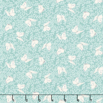 Flower Fairies - Magic Tones Green Yardage