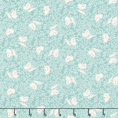 Flower Fairies - Magic Tones Green Yardage