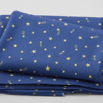 Baby's Adventure - Ditsy Stars Navy 3 Yard Cut