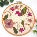 Humming Bird Wool Felt Embroidery Applique Kit Primary Image