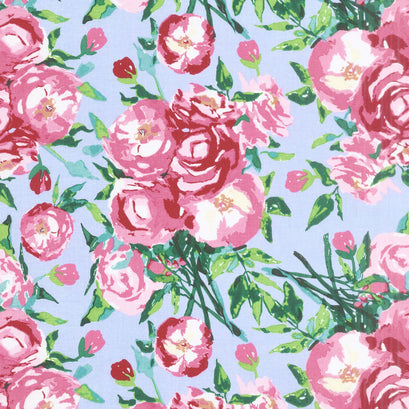 Berkshire Garden - Main Periwinkle Yardage