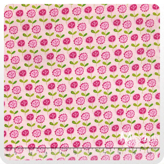 Summer Breeze - Floral Pink Yardage