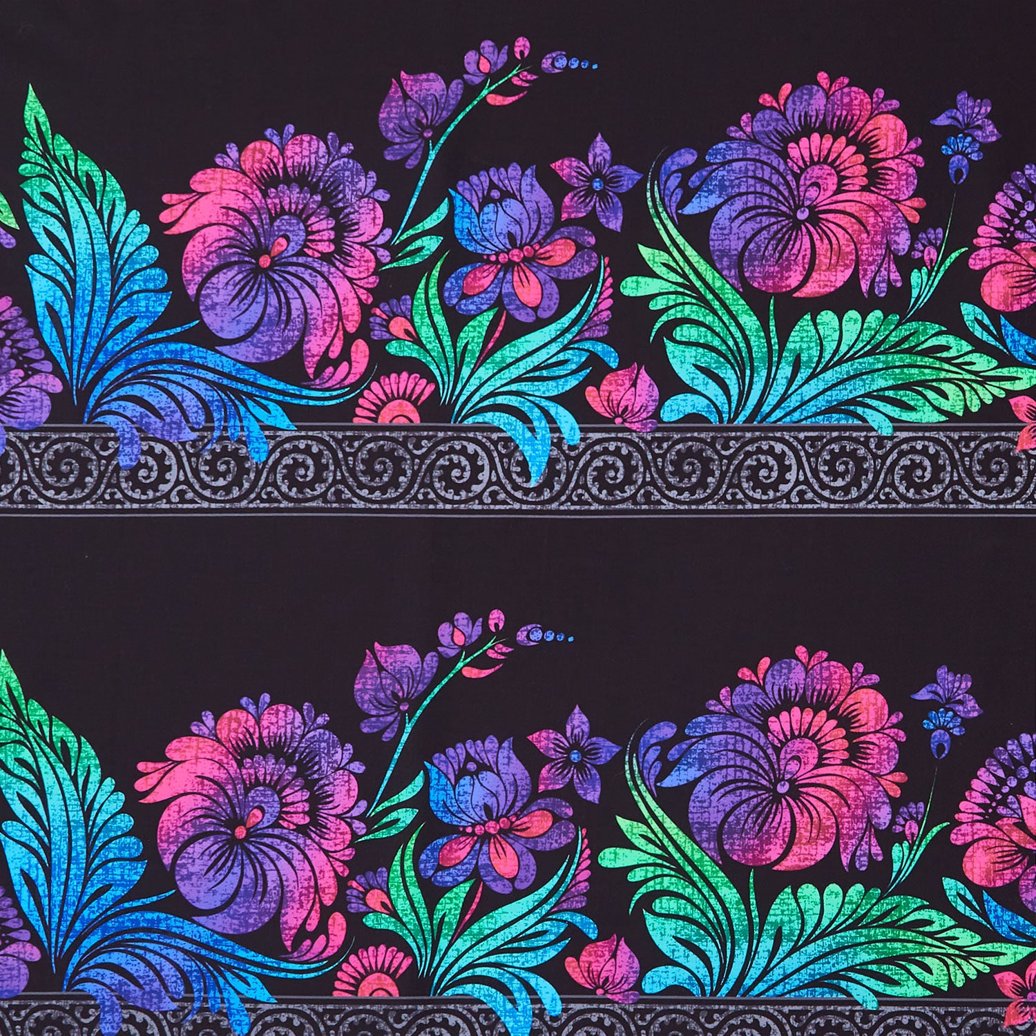 【misa】GREED＊Border Flower Jcquard Flower Jacquard Ribbon Geometric Woven Trim Border Embroidered