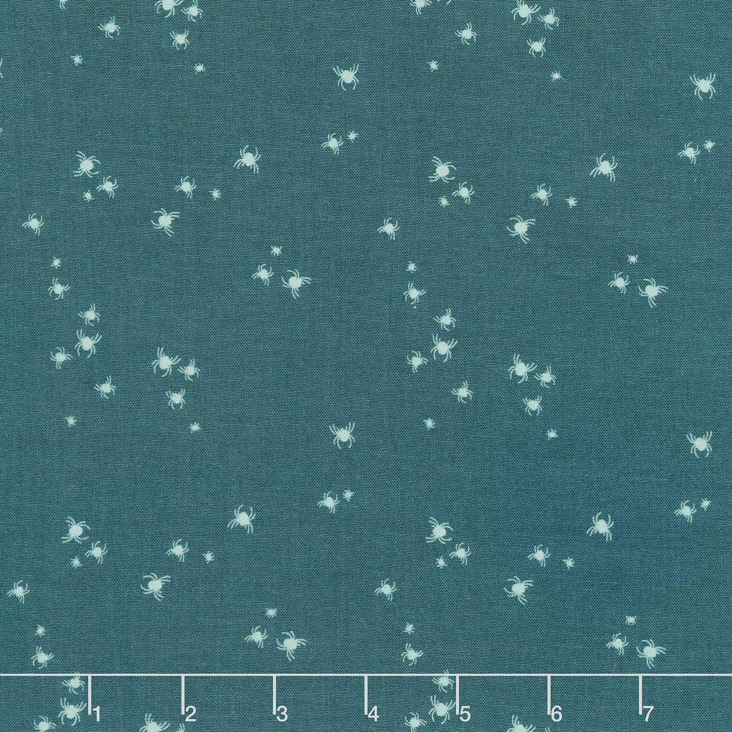 Little Witch - Spider Dots Jade Yardage Primary Image