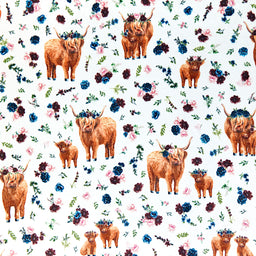 Cuddle Prints - Helga Highland Multi Yardage Primary Image