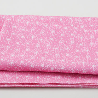 Doll Festival - Needlepoint Flower Pink 2 Yard Cut