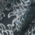 Imperial Collection 14 - Indigo Colorstory Chrysanthemum Indigo Metallic Yardage