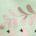 Bliss - Main Mint with Rose Gold Sparkle Yardage