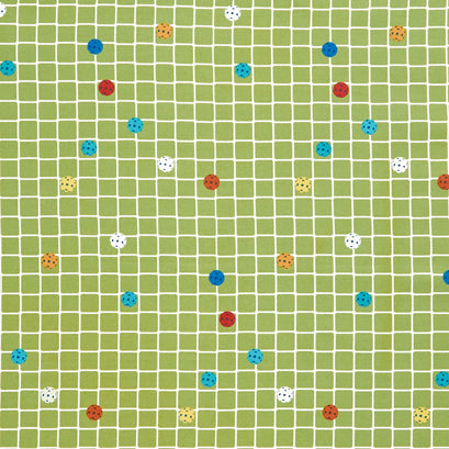 Pickleball - Net and Balls Green Yardage