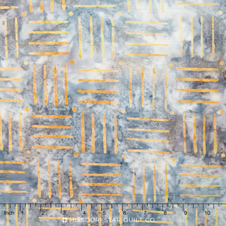 Artisan Batiks - Quilt Blocks Storm Yardage