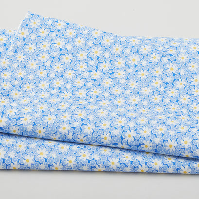 Nana Mae 8 Favorites - Floral Blue 2 Yard Cut