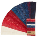 Tonga Treats Batiks - Patriots 2.5" Strips