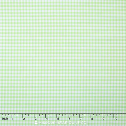 Carolina Gingham - 1/8" Woven Check Mint Yardage
