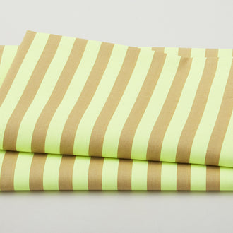 Tula Pink's True Colors - Neon Tent Stripe Moonbeam 2 Yard Cut