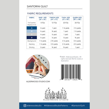 Digital Download - Santorini Quilt Pattern