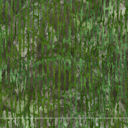 Artisan Batiks - Texture Study 3 Tree Bark Pond Yardage