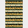 Sunflower Splendor - Repeating Stripe Multi Yardage Alternative View #1