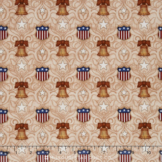 Pride & Glory - Liberty Bell Cream Yardage