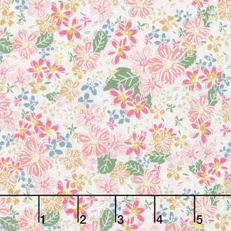 Grandale - Floral Cream Yardage
