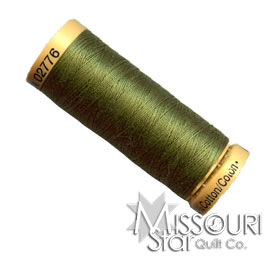 Gutermann 50 WT Cotton Thread Olive