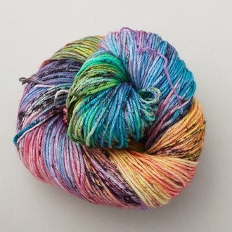 Madelinetosh Tosh DK Yarn - Electric Rainbow