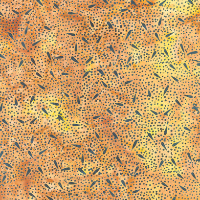 Twilight Batiks - Petals Acorn Yardage