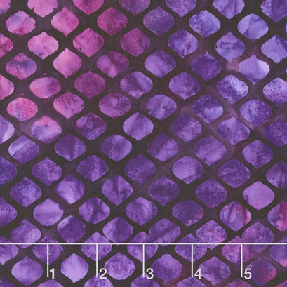 Artisan Batiks - Gemstones Ogee Amethyst Yardage