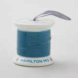 Missouri Star Ceramic Spool Ornament - Teal Primary Image