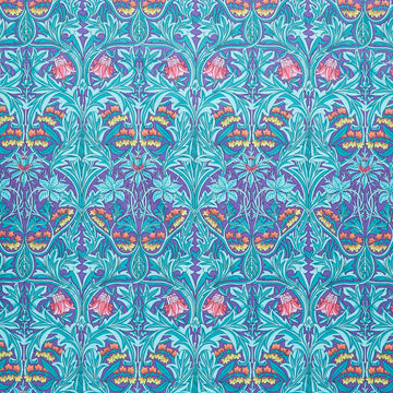 Kaffe Fassett x The Original Morris & Co. - Bluebell Purple Yardage