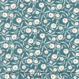 Flower Box - Bachelor Button Peacock Yardage Primary Image