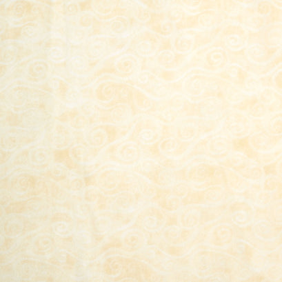 Wilmington Essentials - Swirly Scroll Ivory 108" Flannel Backing
