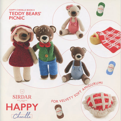 Sirdar Happy Chenille - Teddy Bears' Picnic