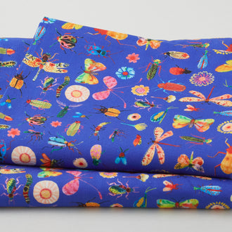 Flora & Fun - Insects Blue Jay 2 Yard Cut