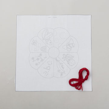 Redwork Dresden Embroidery Sampler Kit Alternative View #1
