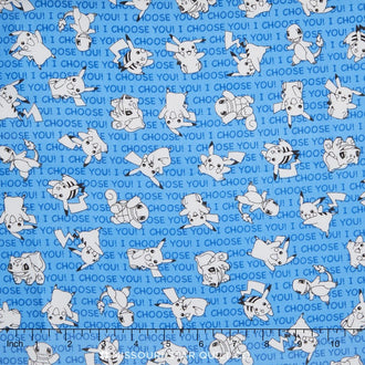 Pokemon - Blue Yardage