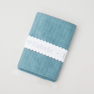 5 Yards on a Missouri Star Acrylic Bolt - Laundry Basket Favorites Linen Texture - Indian Ocean